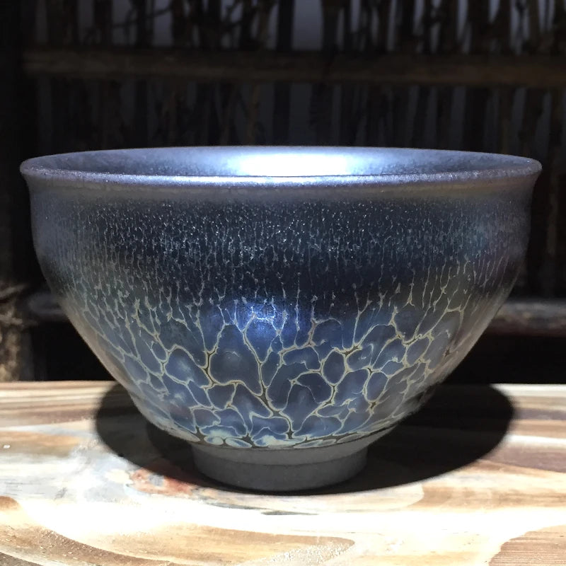 Handcrafted100ml JianZhan Tenmoku Royal Sole Tea Cup Bowl